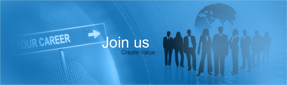 Join us. Create Value.